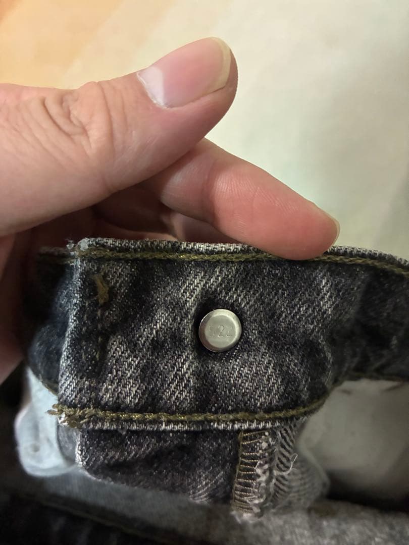 Levi's 517 ブラック 先染め W33 94年 usa製