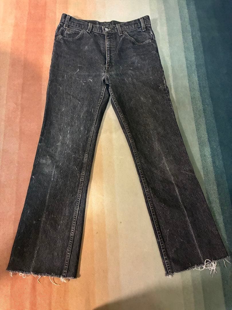 Levi's 517 ブラック 先染め W33 94年 usa製