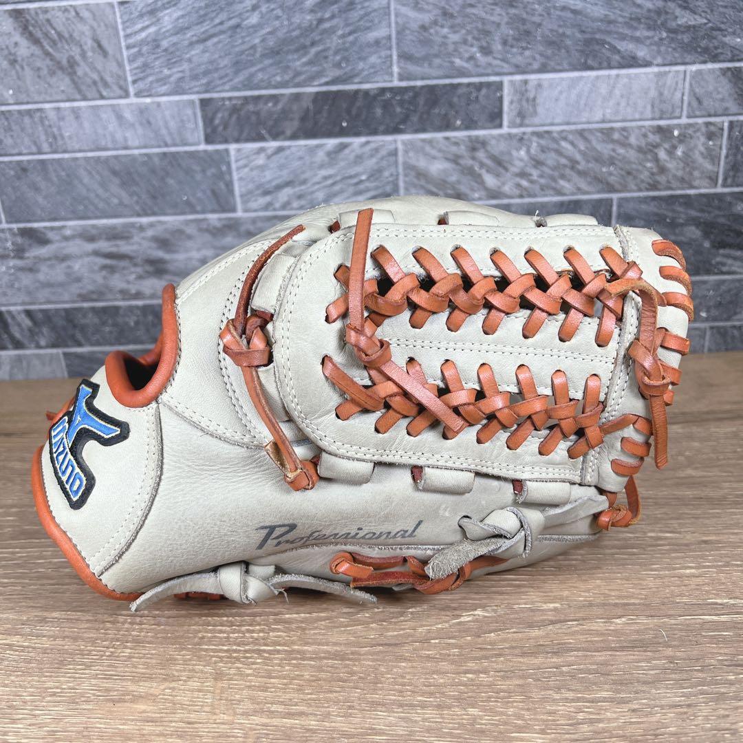 【美品】Mizuno　ミズノ　グローブ　小笠原モデル　軟式用　内野手　右投げ