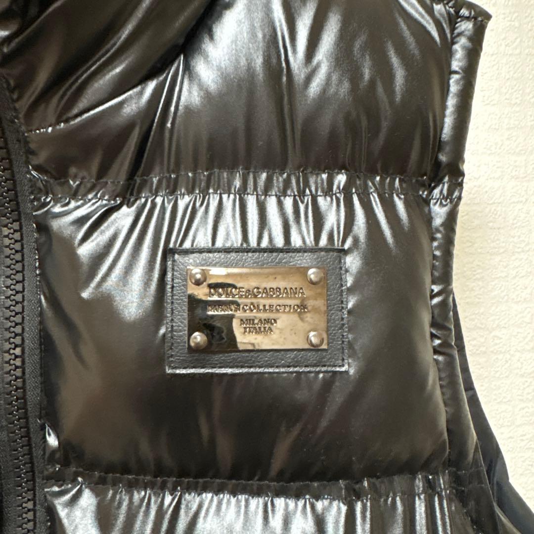 DOLCE & GABBANA（ドルチェ＆ガッバーナ) ダウンベスト　ブラック