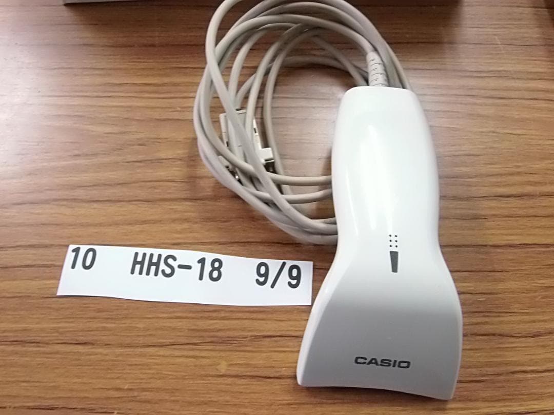990CASIO　カシオ　レジスター ハンド　スキャナー　HHS-18　中古品