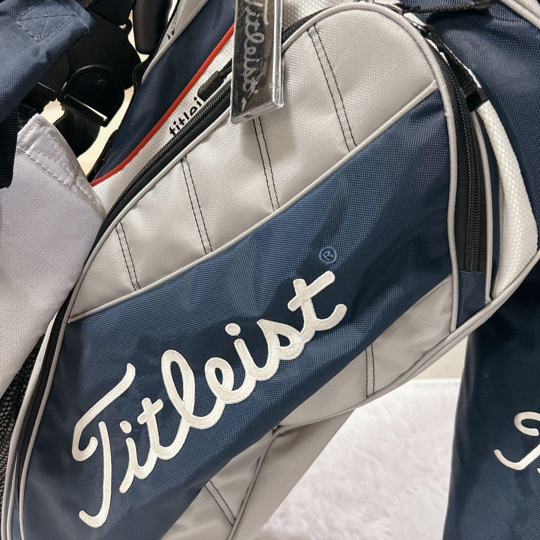 タイトリスト TITLEIST スタンドキャディバッグ ネームタグ付き