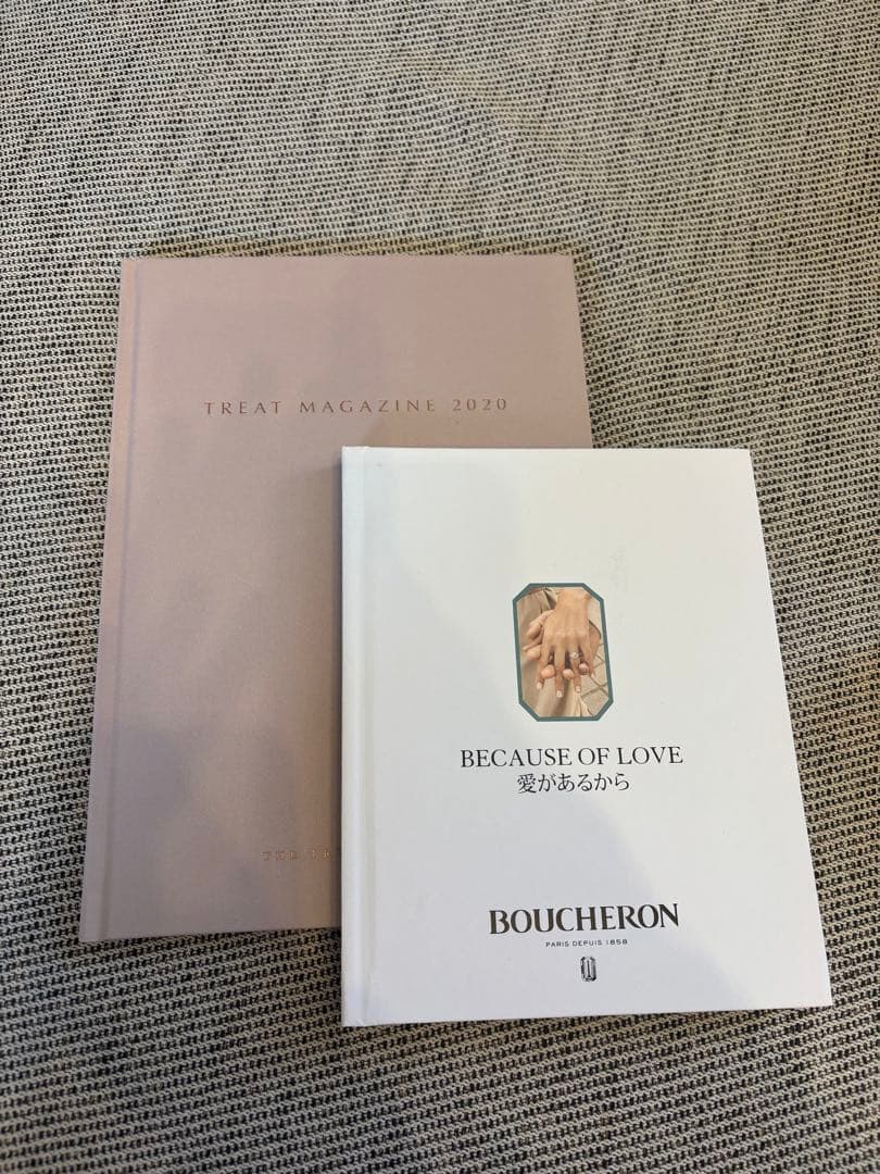 [美品]BOUCHERON リングケース　一本用　紙袋付き