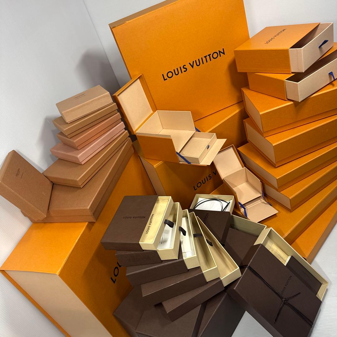 値下済 LUIS VUITTON ルイヴィトン LV 大量 空箱 28個 まとめ