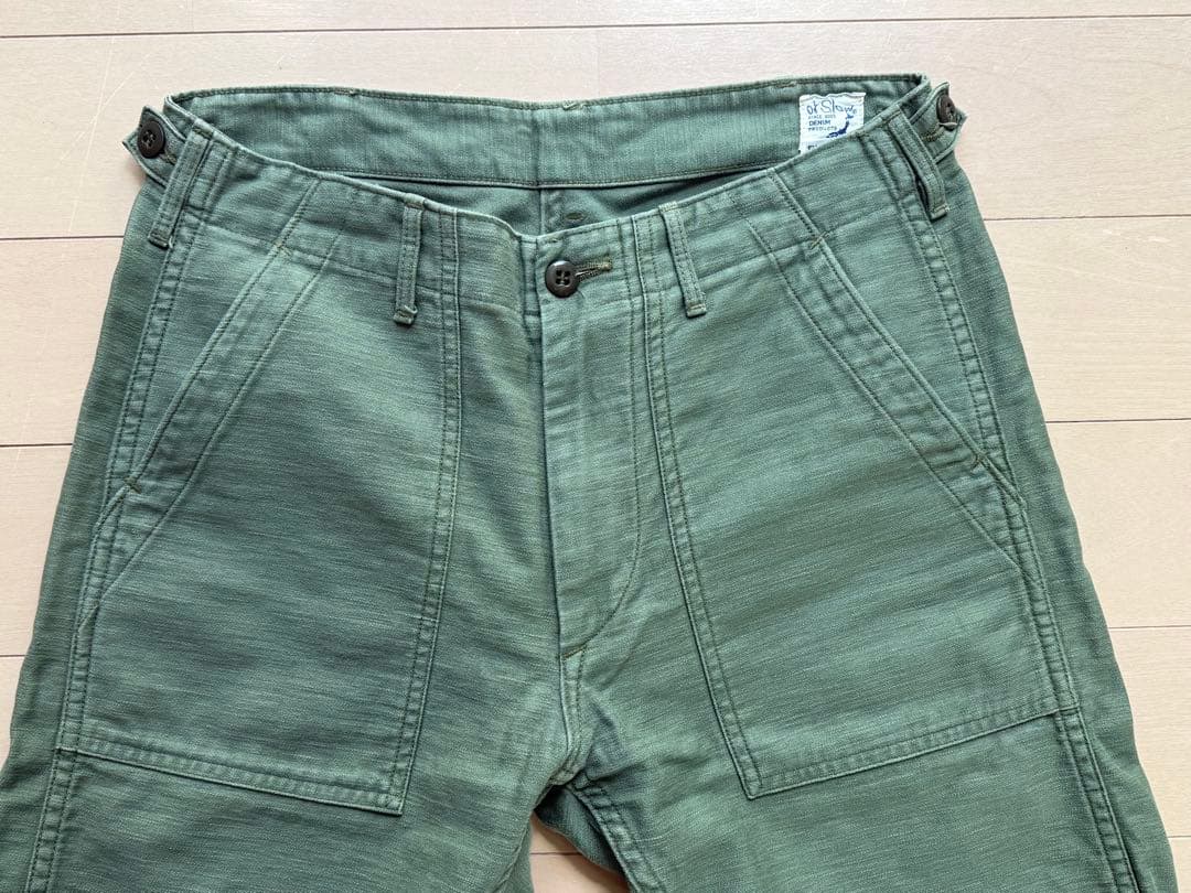 orSlow スリムファティーグパンツ 日本製 Sサイズ