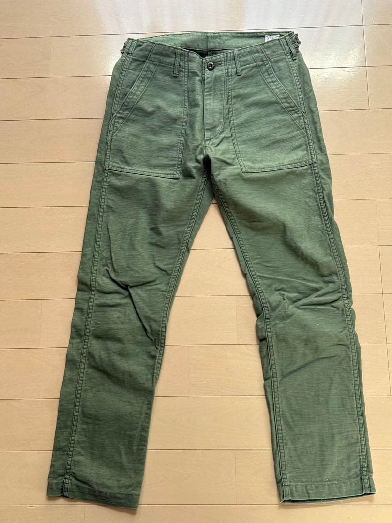 orSlow スリムファティーグパンツ 日本製 Sサイズ