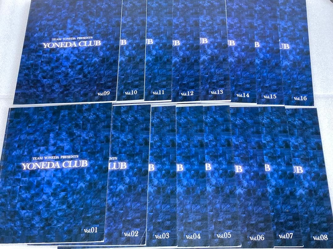 初心者必見ゴルフ教材:月刊「YONEDA CLUB 」vol.01〜16 セット