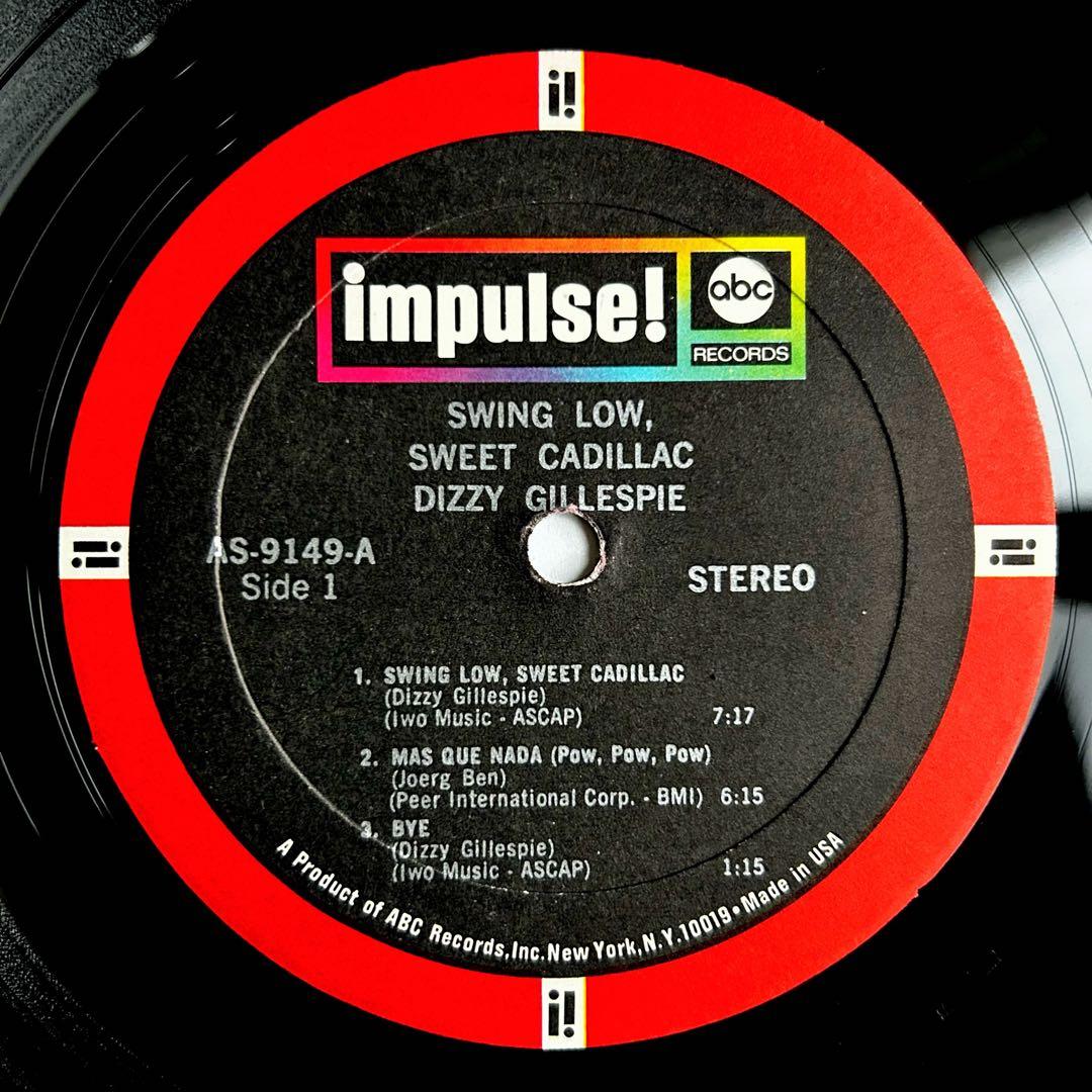 Dizzy Gillespie S.Low S.Cadillacアフロジャズ傑作