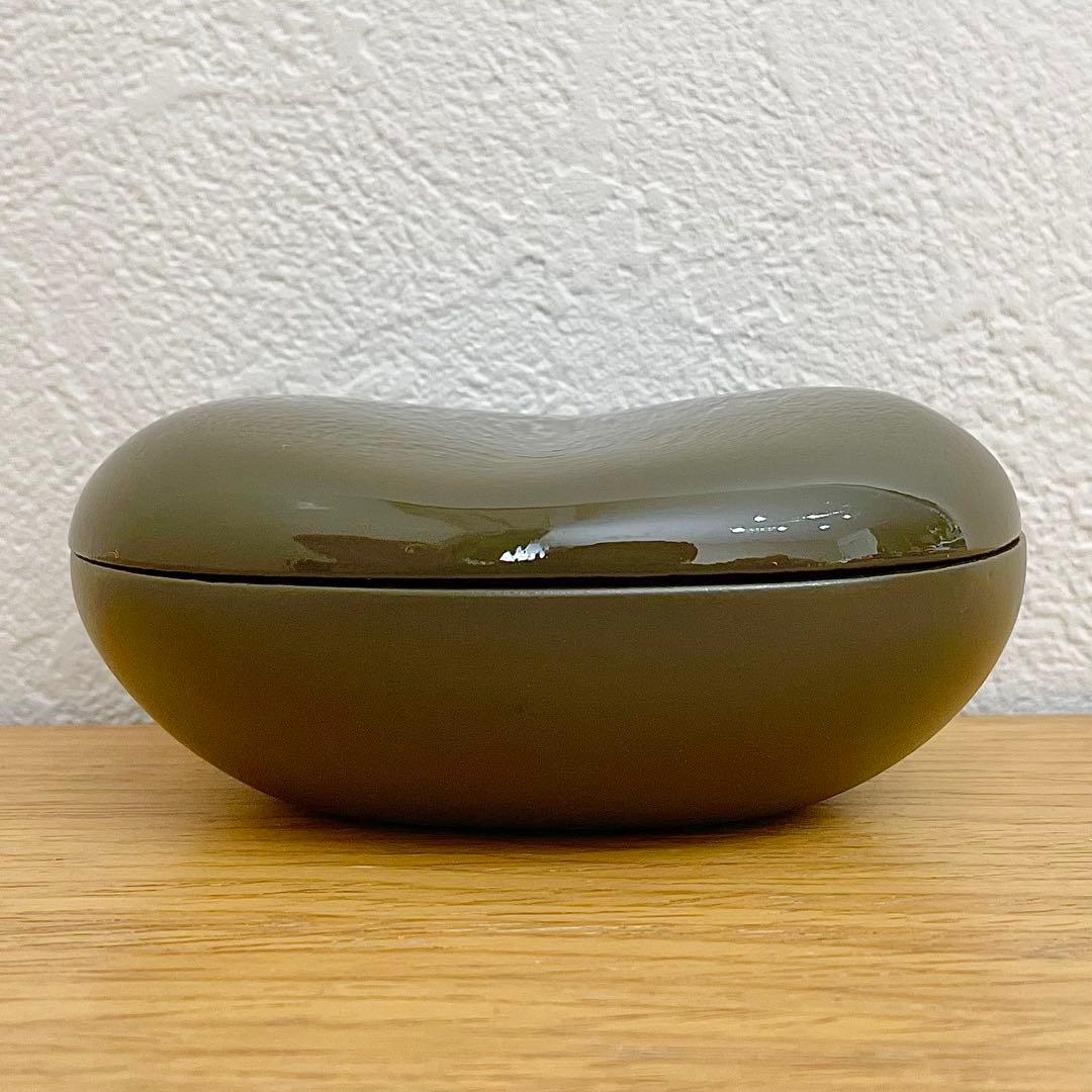 ◎ HERMES エルメス ツイリーボックス 小物入れ カーキ