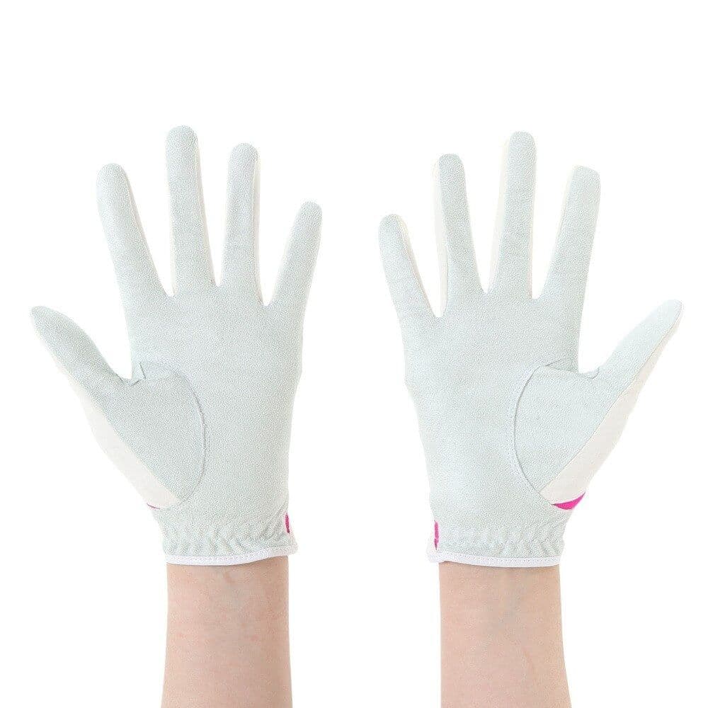 SEVGOLF2色組 サイズ19 両手用合皮グローブ SEVG-GL004LW