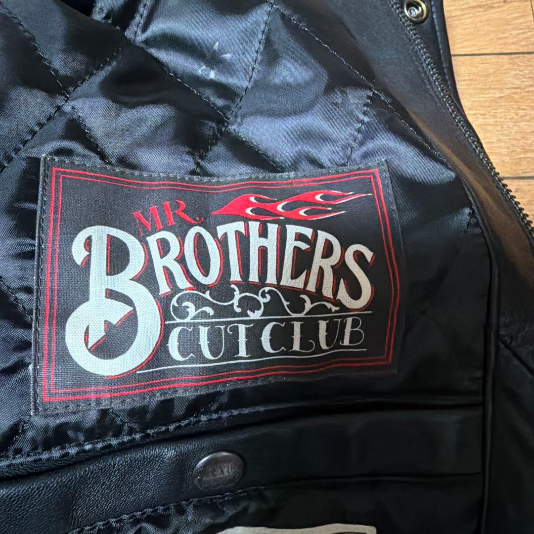 超激安AVIREX レザージャケット Mr. Brothers Cut Club