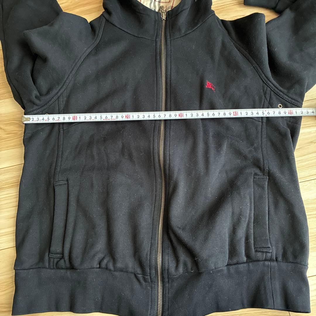 BURBERRY LONDON フード付パーカー　ブラック