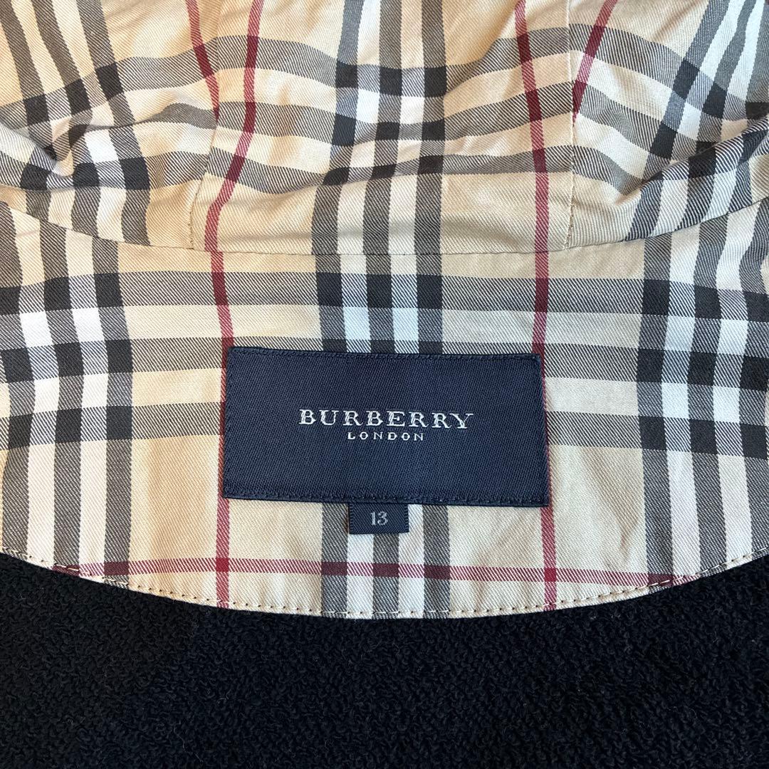 BURBERRY LONDON フード付パーカー　ブラック