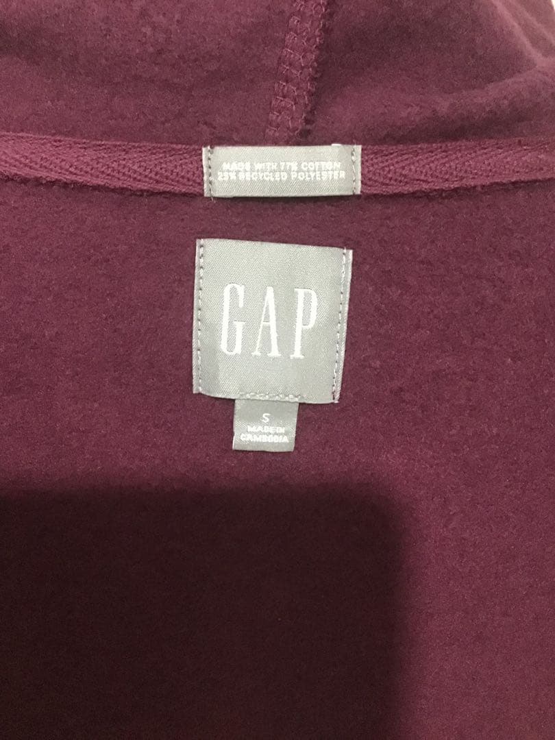★GAP ギャップ★ パーカー y2k 平成ギャル バーガンディ