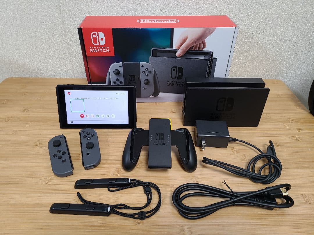 ꧁希少・未対策機꧂Switch 本体フルセット XAJ1001 動作良好 完動品
