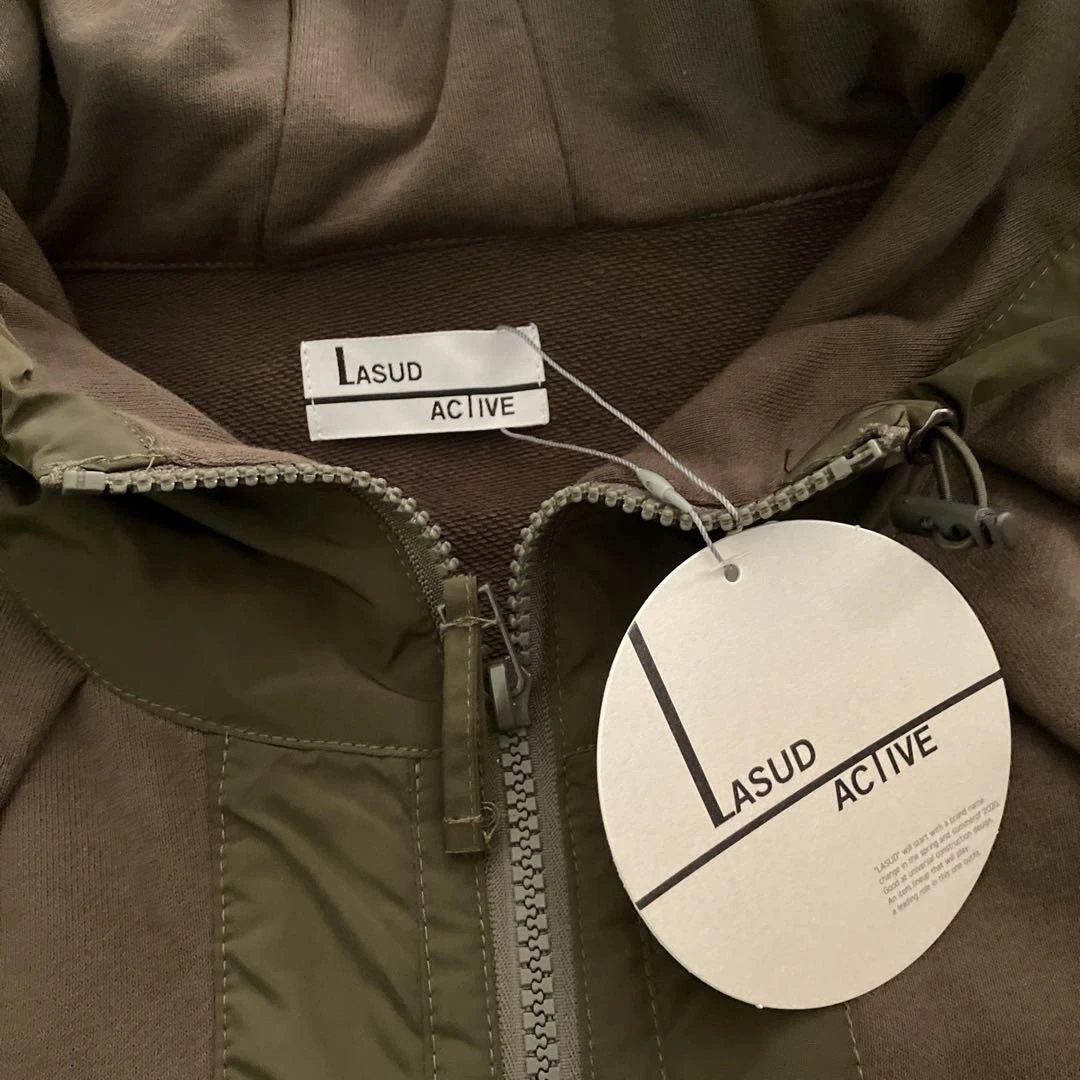 専用☆匿名配送☆ 新品　ヤマダヤ　LASUD　異素材ドッキングバルーンベスト