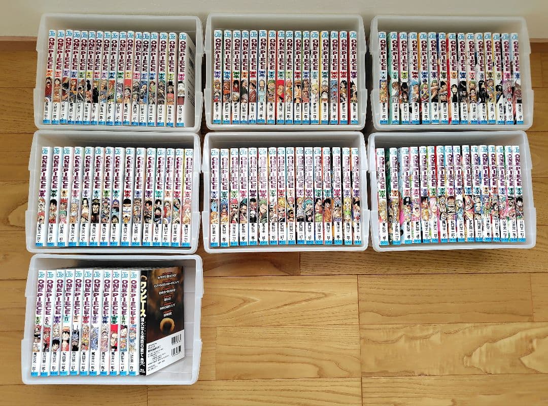 ワンピース ONE PIECE 1〜107巻
