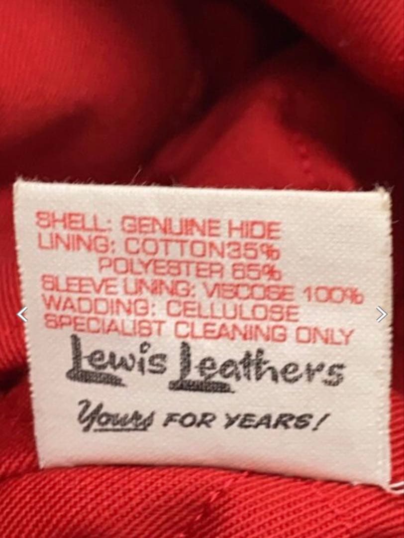 Lewis Leathers ドミネーターレザーライダースジャケット36