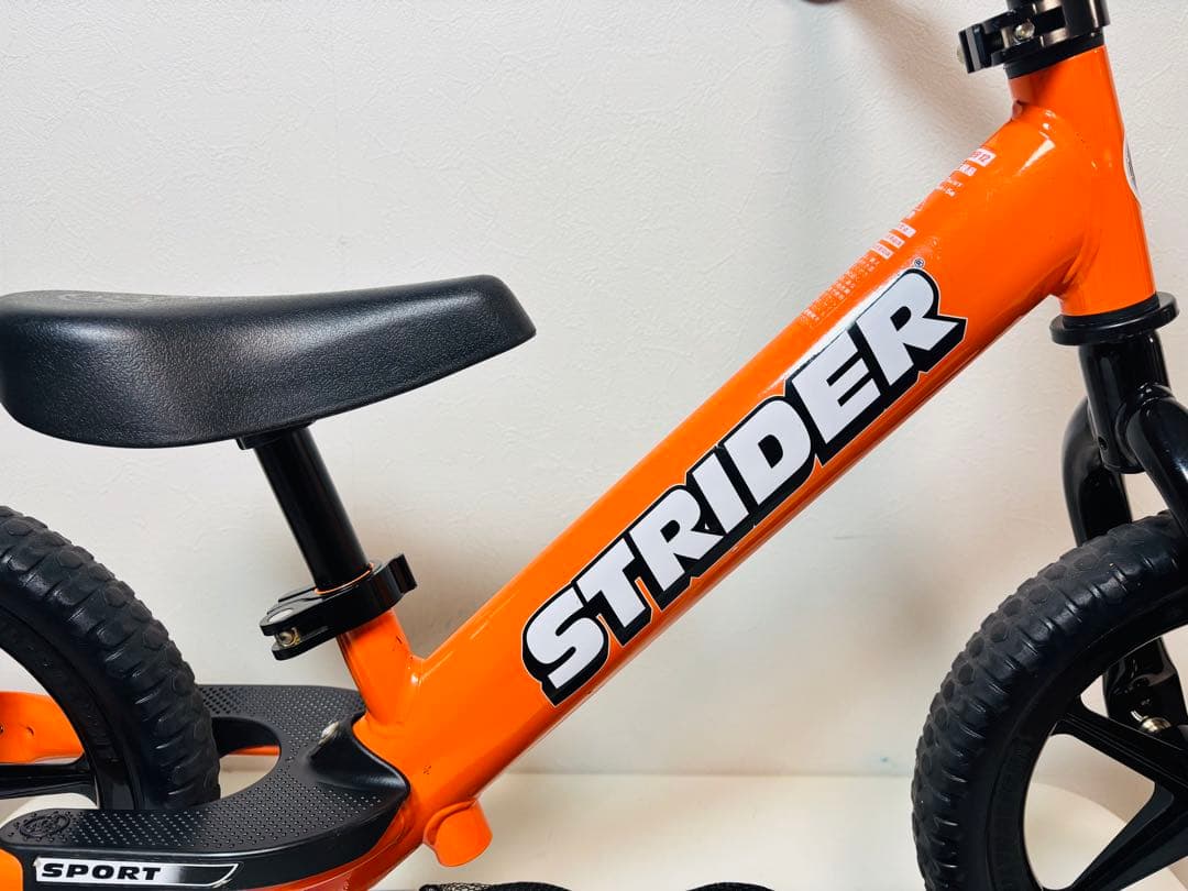 ストライダー 12 スポーツ オレンジ / あさひ キッズプロテクター セット