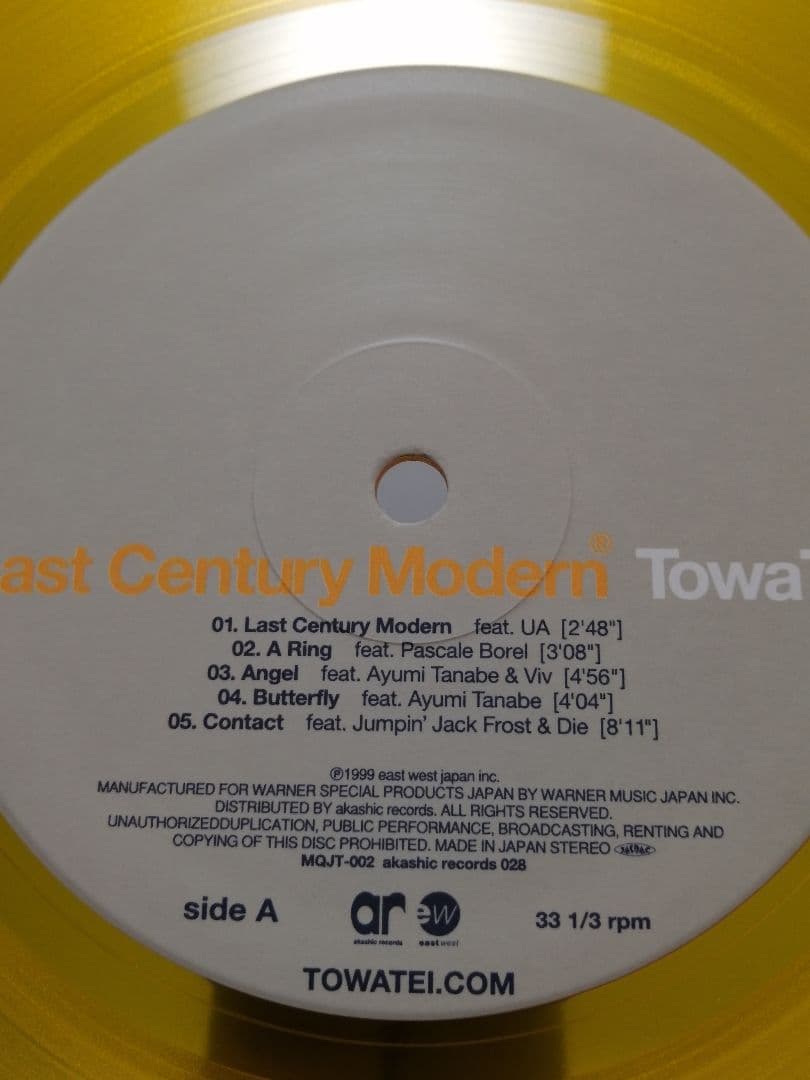 【美品】TOWA TEI テイ トウワ LAST CENTURY MODERN