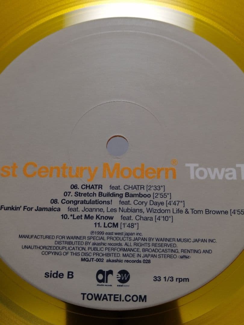 【美品】TOWA TEI テイ トウワ LAST CENTURY MODERN