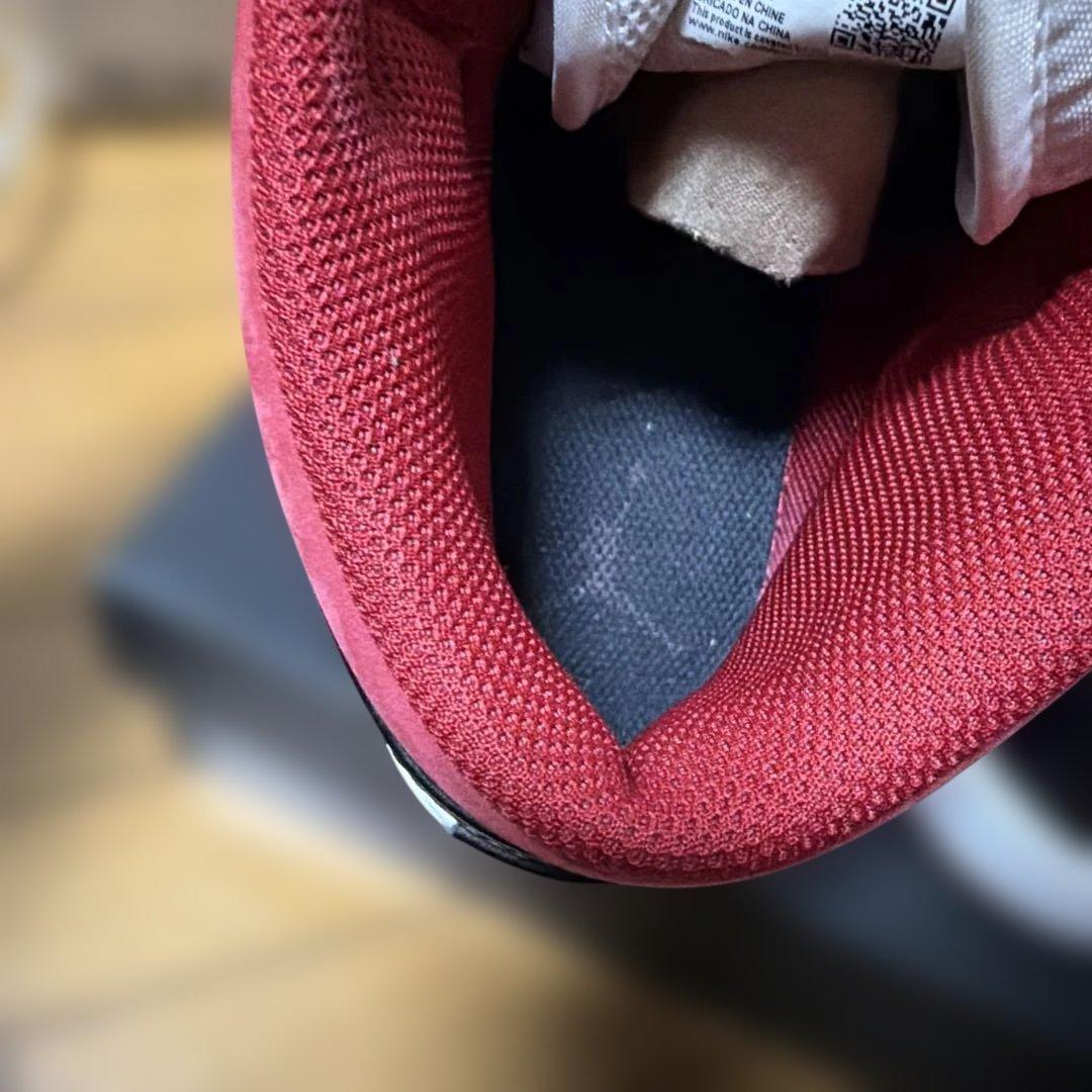シューズ(男性用) Nike Air Jordan 1 Mid WHITE/GYMRED