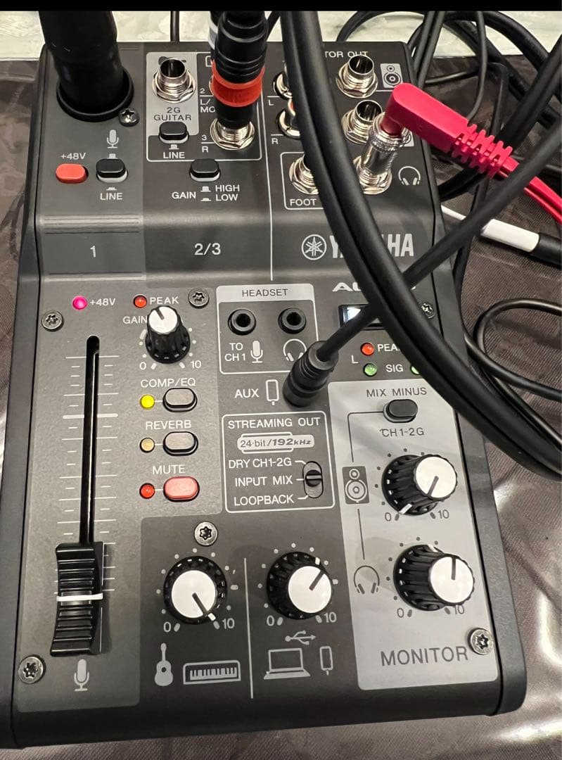 YAMAHA AG03 マーク2ミキサー ブラック
