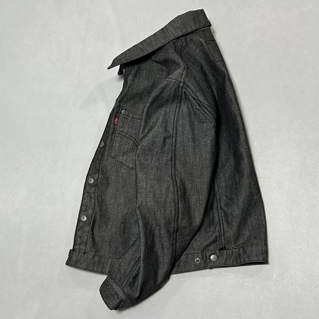 00s Levi’s Engineered 立体裁断 シャイニーデニム ブラック