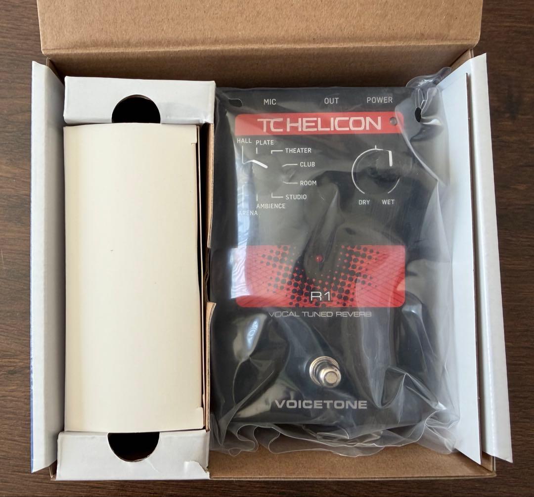 TC HELICON VOICETONE R1（ボーカル用リバーブ）