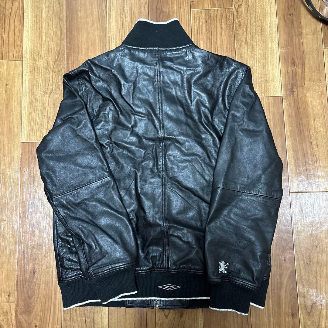 UMBRO × R.NEWBOLD ラムレザージャケット デサント製 L