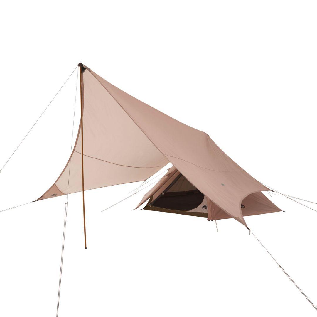 LOGOS Tradcanvas Tepee＆タープ350-BB　付属品完備