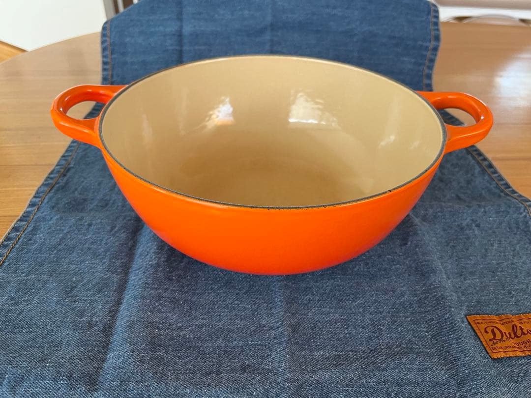LE CREUSET マルミット オレンジ 24cm