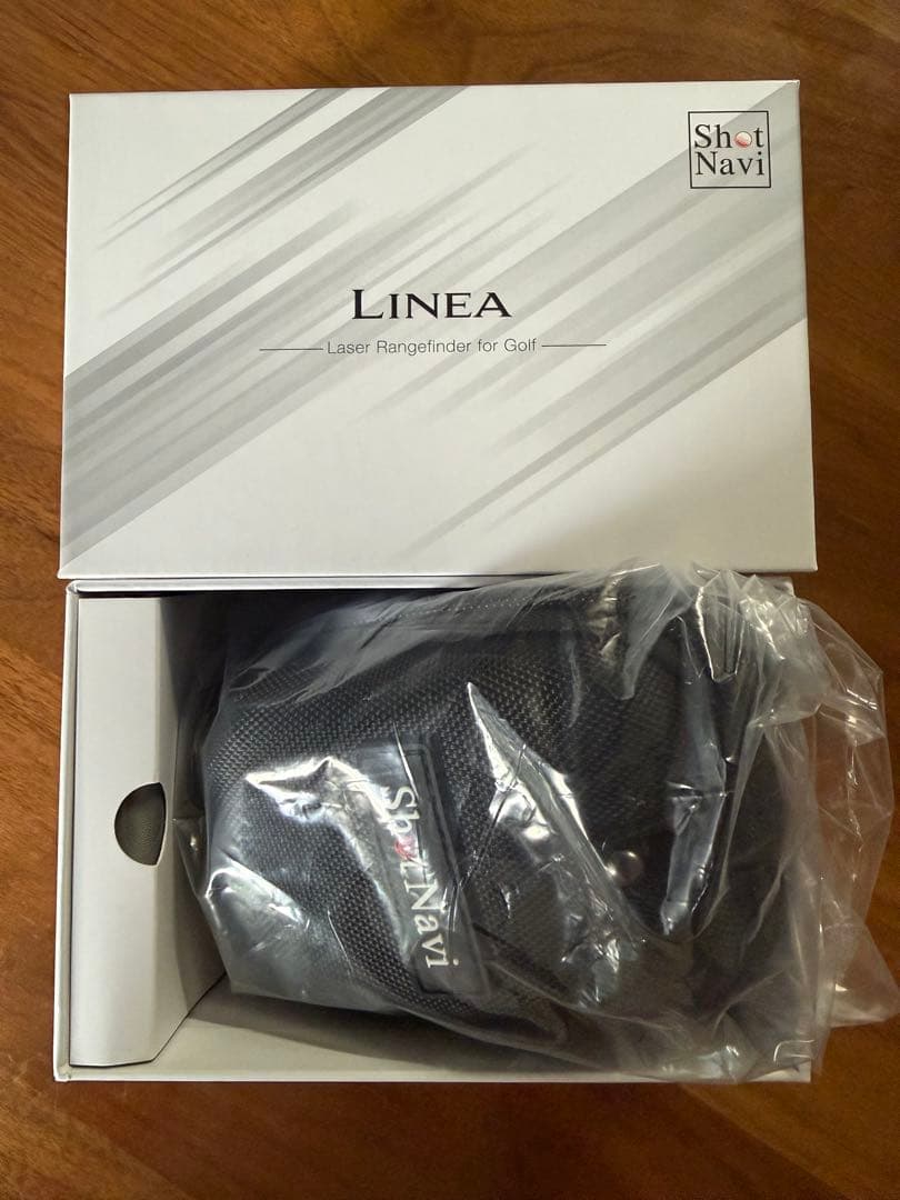 Shot Navi LINEA ゴルフ用 距離計 ホワイト 新品