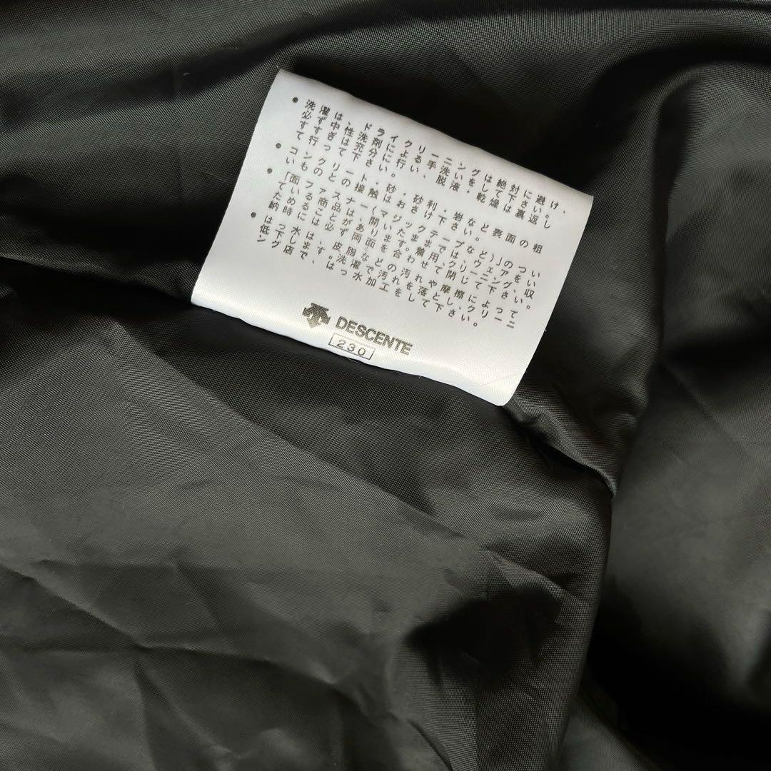 美品✨ デサント DESCENTE ベンチコート ブラック Lサイズ ブラック