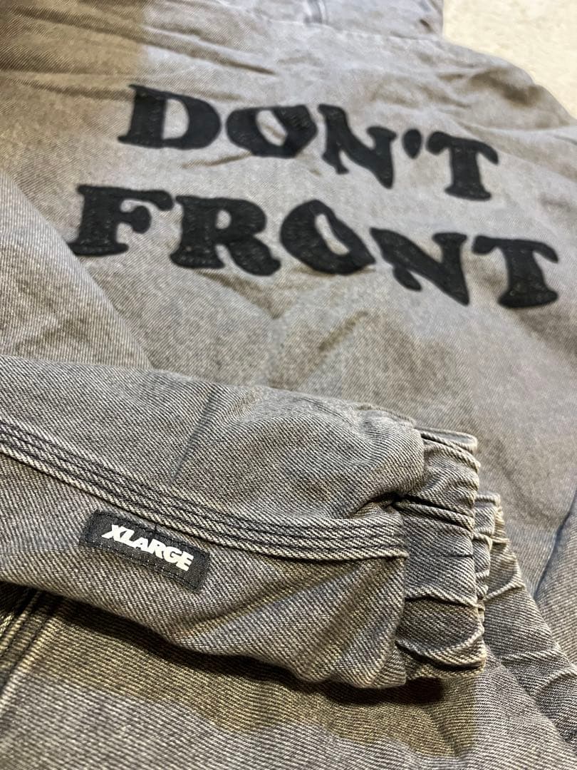 XLARGE Lee デニムジャケット XL グレー