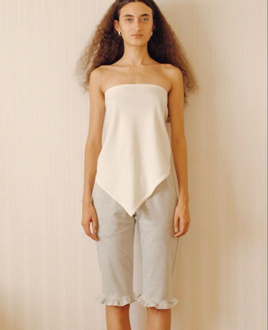 小物 draw drawers Wool Scarf white