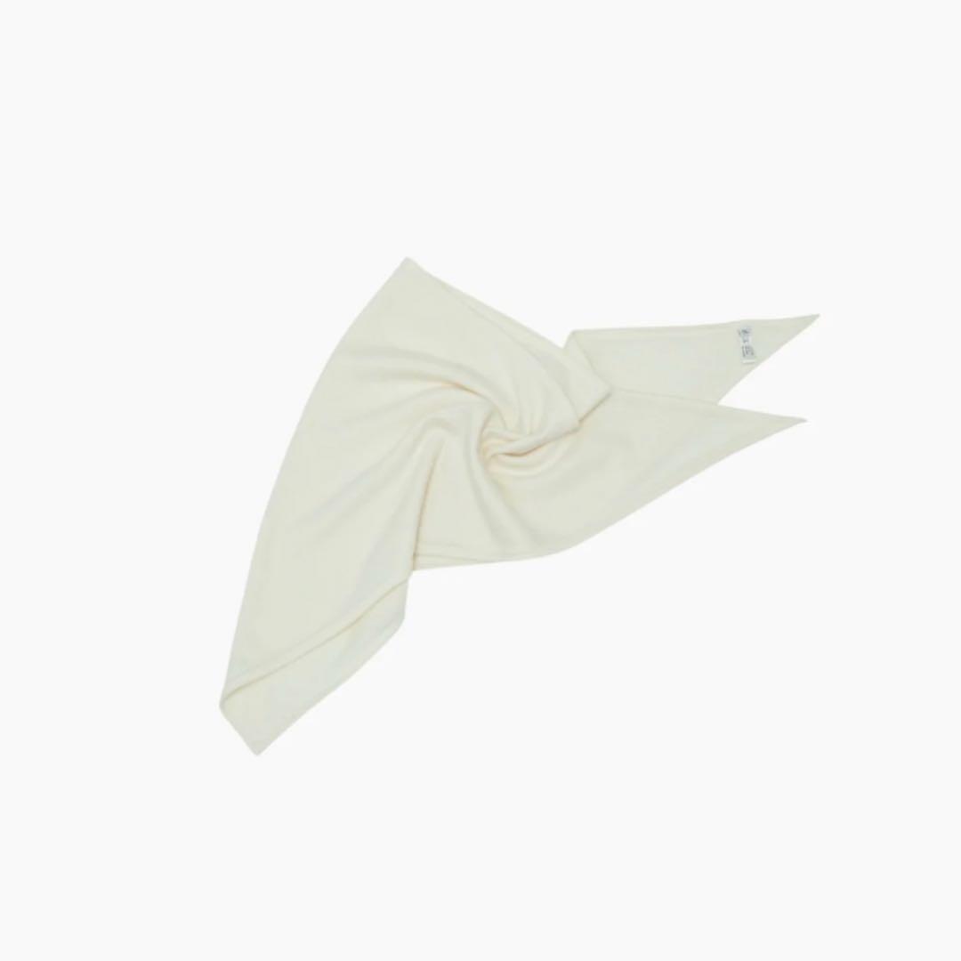 小物 draw drawers Wool Scarf white