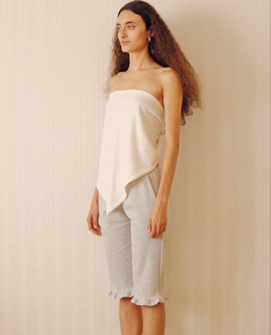小物 draw drawers Wool Scarf white