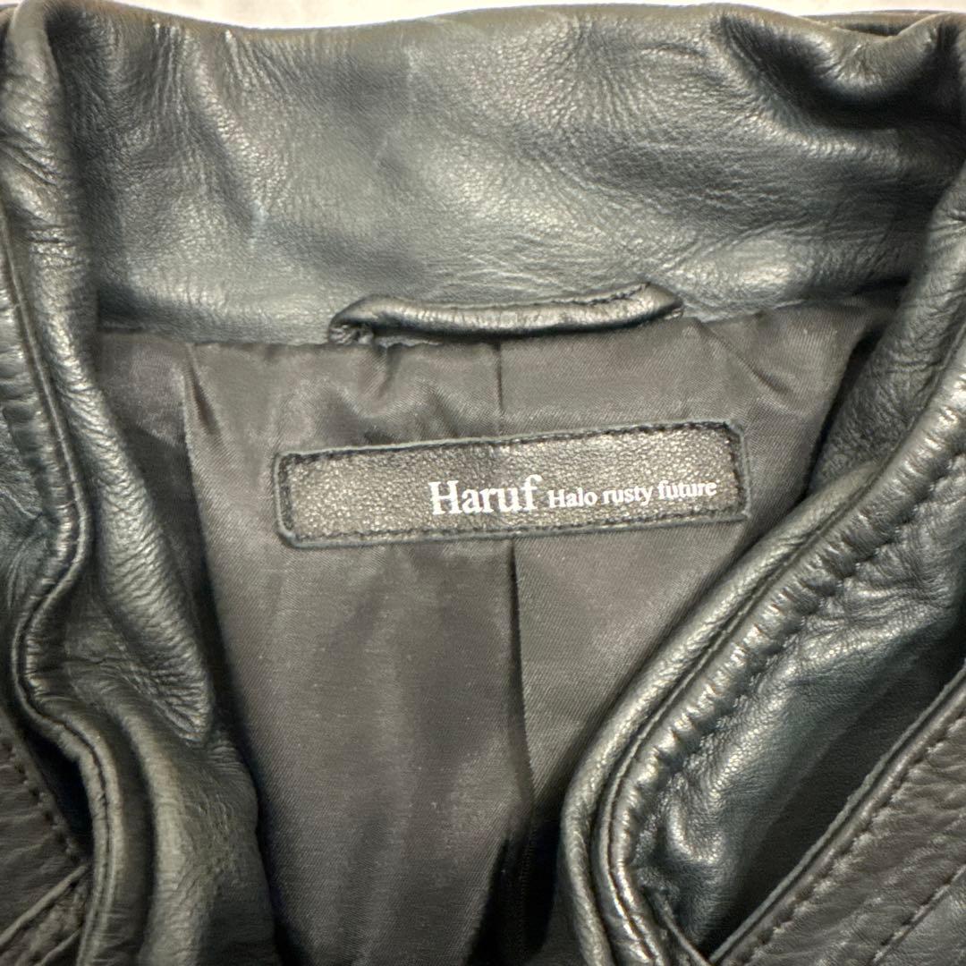 【匿名配送】Harufハルフ　ライダースジャケット　3L（2XL）希少サイズ