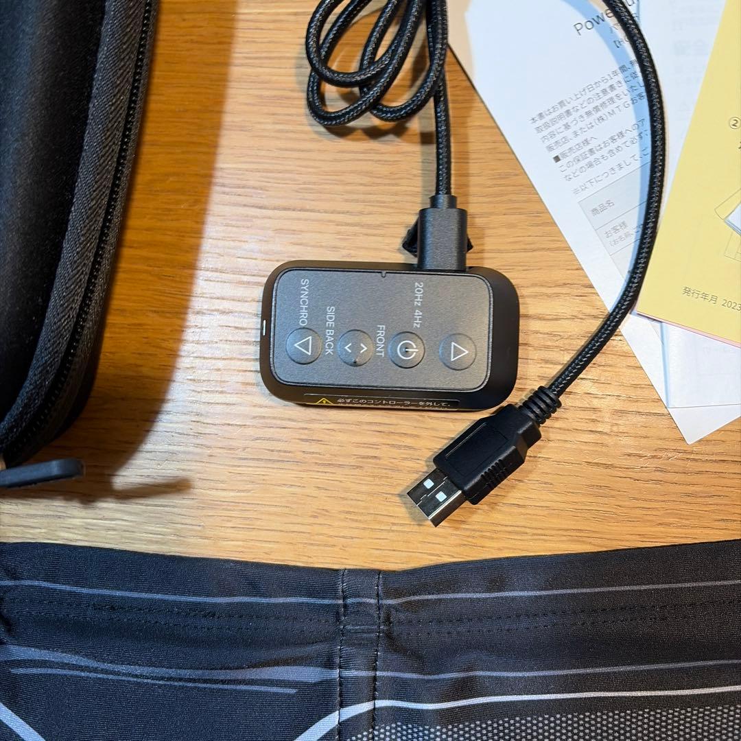 美品　SIXPAD パワースーツコアベルト　Lサイズ