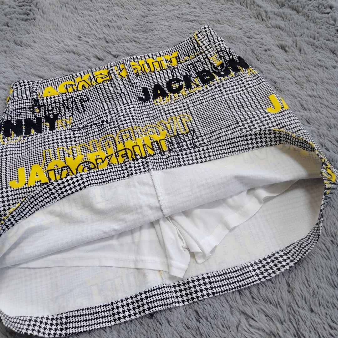 ジャックバニー♡総柄*スカート*インナーパンツ付♡M　ゴルフ スポーツ テニス