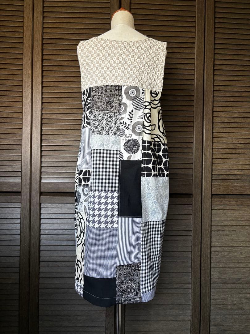 mama　エプロン　割烹着　ハンドメイド　保育士　介護士　看護師