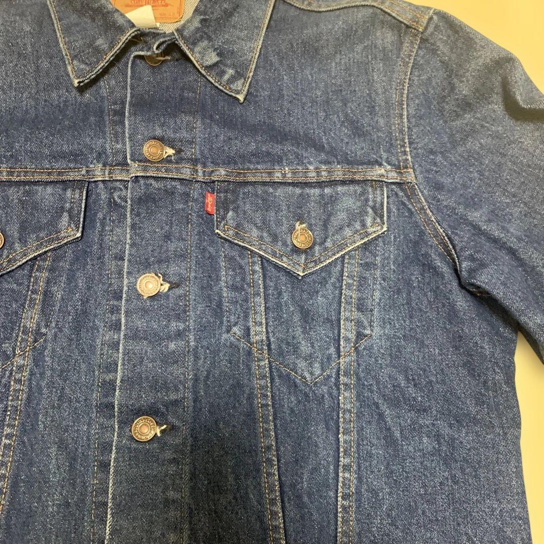 Levi's 70505 0217 small e 42 濃 ケアタグ