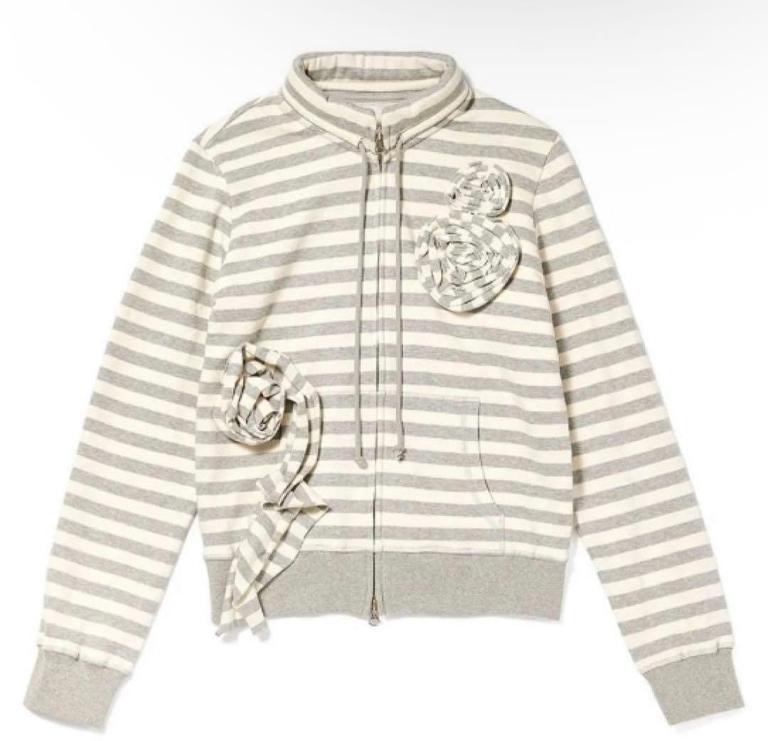 OPEN YY APPLIQUE ZIPUP JACKET パーカー