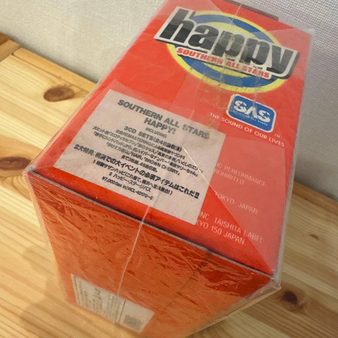 【未開封超美品】サザン happy（Southern All Stars）BOX