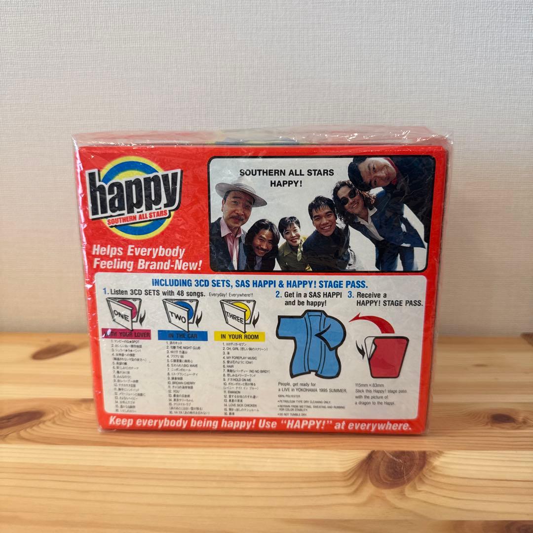 【未開封超美品】サザン happy（Southern All Stars）BOX