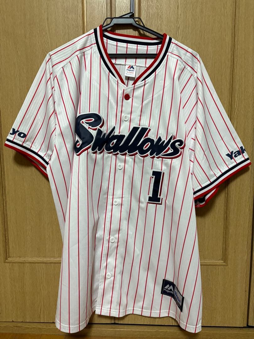 ヤクルトスワローズ ユニフォーム 山田哲人　XL