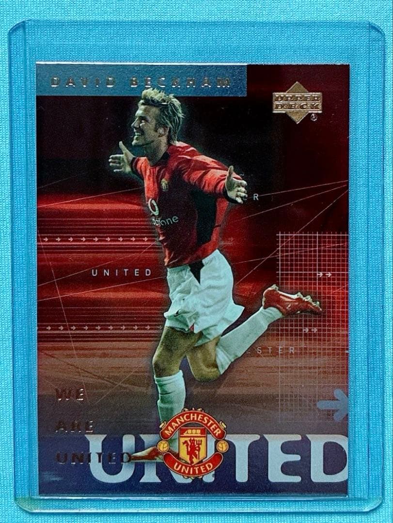 2002 UD マンチェスター・ユナイテッド デビッド・ベッカム カード ①