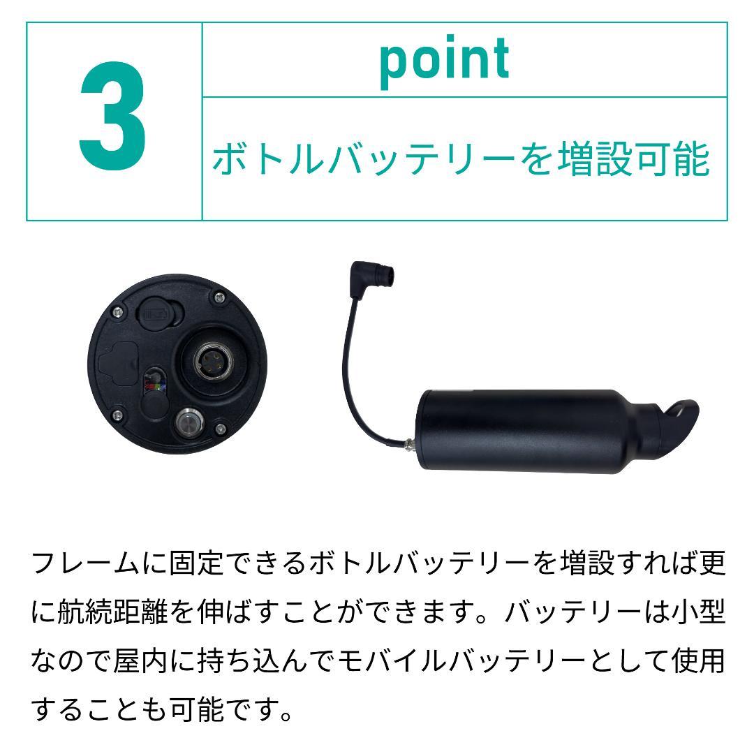 ASEEL 畳んで転がせる折りたたみ電動アシスト自転車 シーグリーン