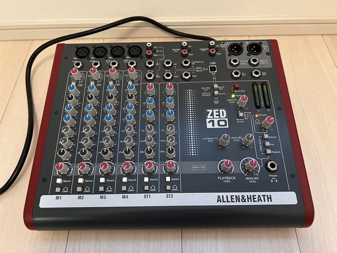 ALLEN&HEATH ZED-10 動作確認済み